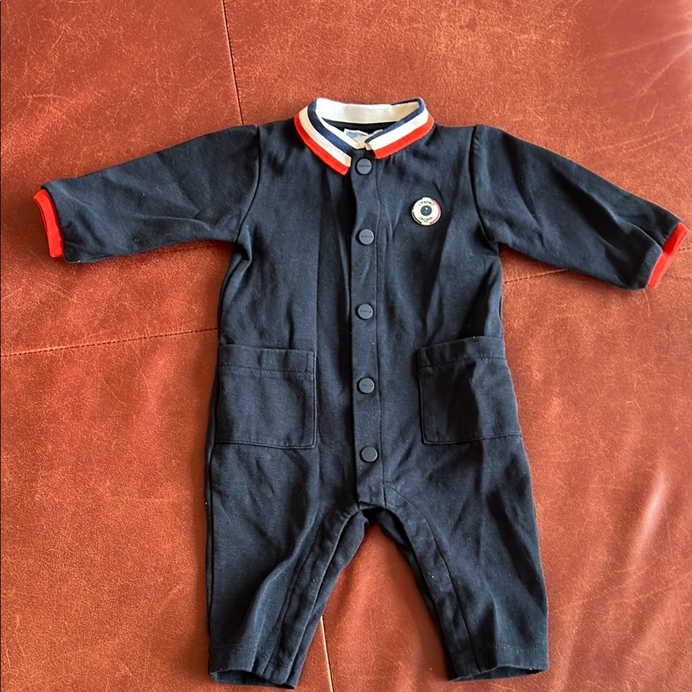 Jacadi Navy Blue One Piece
